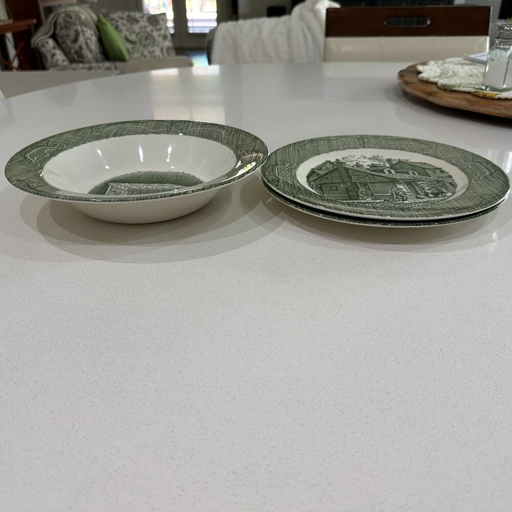 OLD CURIOSITY SHOP Vintage Underglaze - Picture 8 of 12